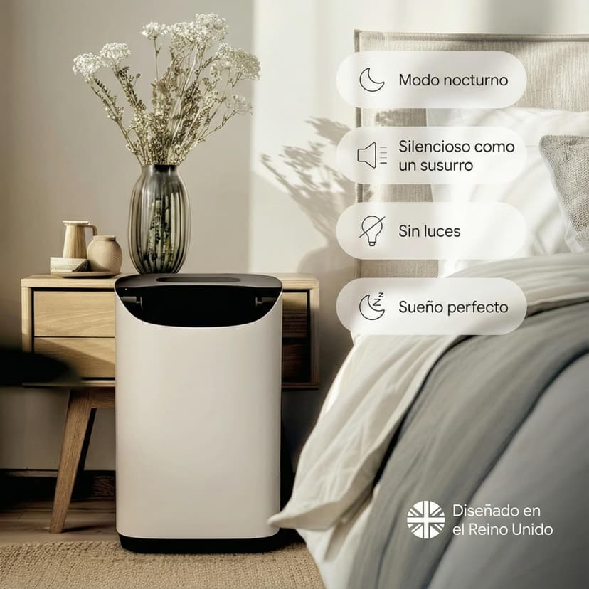 Meaco DD8L Pro Dehumidifier - Dries Clothes Quickly | App Control | Adaptable Energy Consumption | Cold Room | Antibacterial Ioniiser | Ideal for Cars, Boats - 7