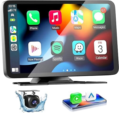 Carplay Voiture avec Caméra de Recul Autoradio Carplay av…