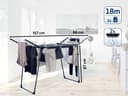 Leifheit Standing Dryer Pegasus 180 Solid Black - 8