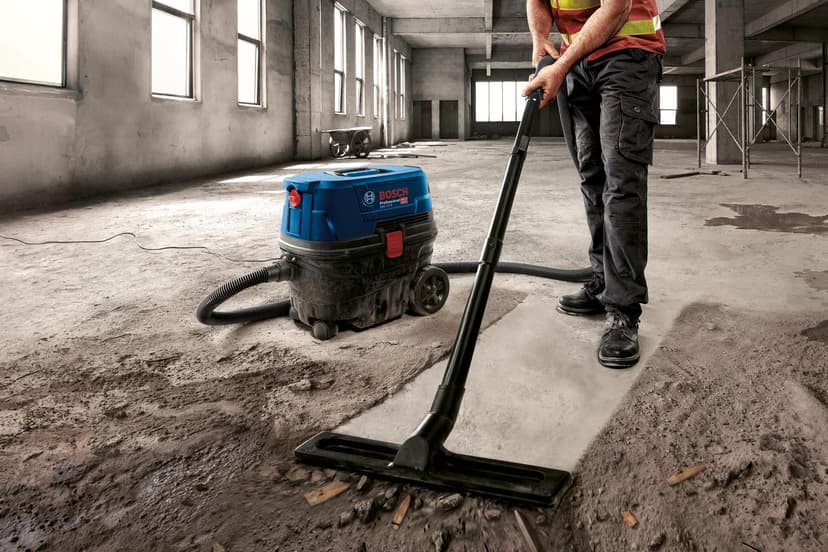 Bosch Professional Aspiratore a umido/a secco GAS 12-25 PL (motore da 1.250 W, portata di 65 l/s, depressione di 200 mbar, incl. filtro HEPA, bocchetta a lancia) - 4