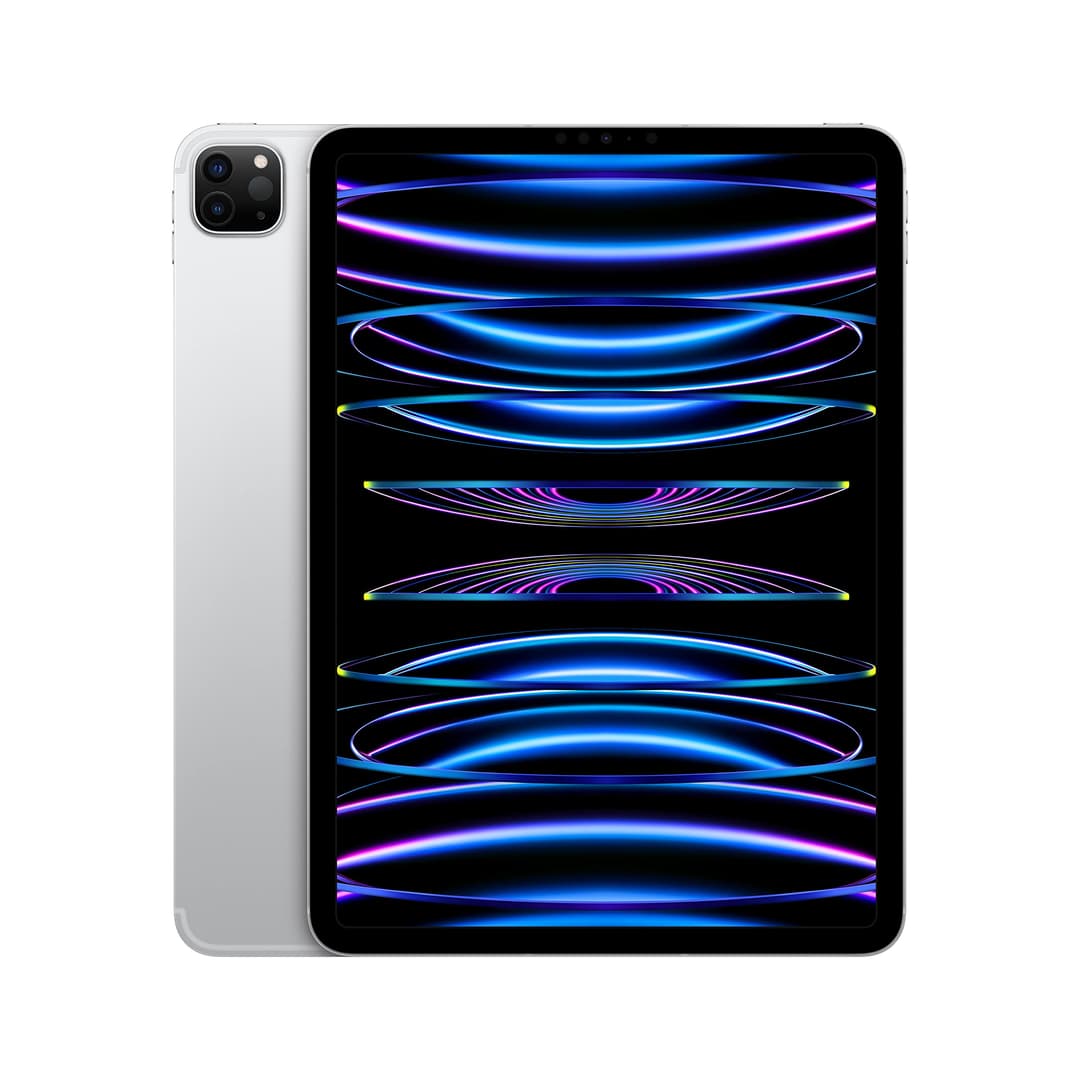 2022 Apple iPad Pro (11-inch, Wi-Fi, 256GB) - Silver (Renewed)
