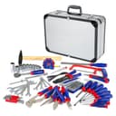 WORKPRO Caisse à Outils Complete Professionnelle avec Mallette en Aluminium, Boite à Outils Complete pour Réparation Dommestique ou de Travail 119 Pièces - 2