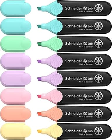 Schneider Job 150 Pastel Highlighters Recycled Plastic Aw…