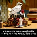 LEGO Harry Potter Philosopher's Stone – Collectors' Edition - Room Decor DIY Model w/Miniature Movie Scenes - Hedwig Owl Figure, 3 Minifigures - Gift Idea for Adult Fans - 76466 - 2