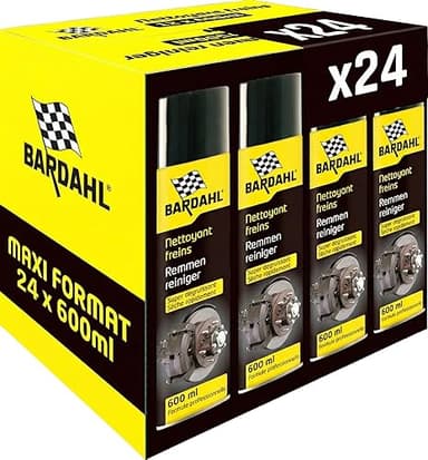 Dégraissant nettoyant freins BARDAHL 600ml (lot x24)