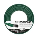 Cellfast Garden Economic 1/2” 50 m, Flexible and Three-Layer Hose, UV, Internal Part Resistant to Algae, 10-003, Green, 1/2" 50m - 1