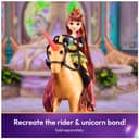 Unicorn Academy, Cinder Unicorn with Head Movement, 2 Riding Accessories, 27.9cm, Compatible with Valentina Fashion Doll, Dolls and Unicorn Toys for Girls - 6