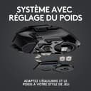 Logitech G502 LIGHTSPEED Souris sans Fil, Capteur Gaming HERO 25K, 25 600 PPP, RGB, Ultra-Léger, 11 Boutons Programmables, Batterie Longue Durée, POWERPLAY-compatible, PC, EU Packaging - Noire - 7