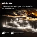 Hisense 65E8Q Mini LED Smart TV, Quantum Dot, 144Hz, Integrated Subwoofer, Dolby Vision IQ & Dolby Atmos, Full Array Local Dimming, Hi-View Engine Processor - 9