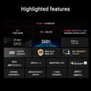 ASUS ROG Strix OLED XG27AQDMES gaming monitor ― 27-inch (26.5-inch viewable) 1440p 240 Hz, 0.03ms, Care Pro, ELMB, G-SYNC® compatible, 99% DCI-P3, and DisplayWidget Center - 2