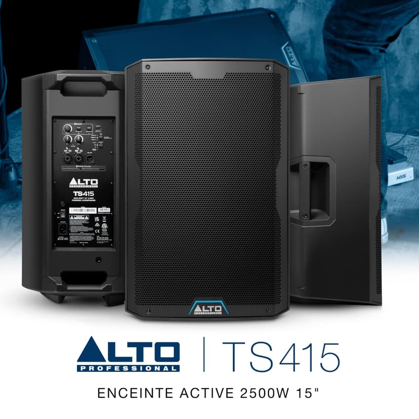 ALTO TS415 2500W 15-Inch Powered PA Speaker with 3 Channel Mixer, Bluetooth Streaming, Wireless Loudspeaker Linking, DSP and ALTO App - 8