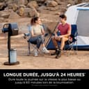Shark FlexBreeze Pro Mist Ventilateur intérieur/extérieur sans fil, Brumisateur portable, Portée 20 m, Sur pied ou de table, 5 vitesses, Silencieux, Télécommande, Gris Charbon FA300EU - 7