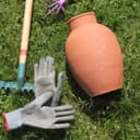 Olla Clay Vessel, Plant Watering Device, Terracotta Vacation Plant Waterer, Self Watering Device for Outdoor Plants 5L - 3