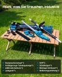 SEESII Telescopic Hedge Trimmer Battery 20 Inches, Lightweight 3.9 kg for Elderly and Women, 4.4 m Reach, 600 W Motor with 2 x 4.0Ah Batteries, Adjustable Head 135°, Electric Hedge Trimmer for High - 9