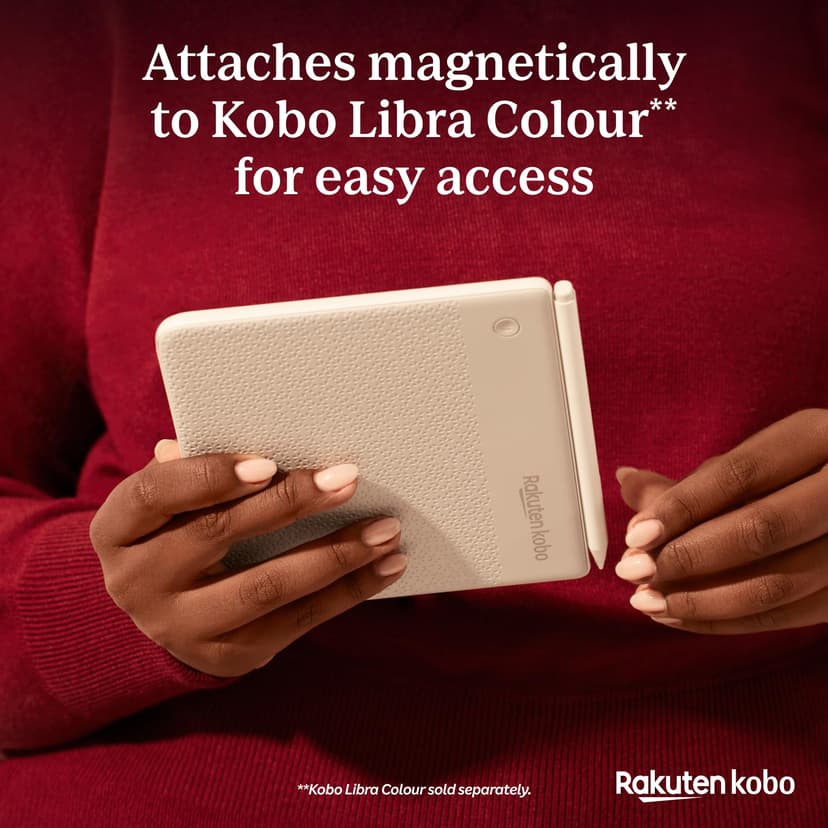 Kobo Stylus 2 | White | Mark Up, Write Notes and Make Highlights | Rechargeable via USB-C |Compatible with 7" Libra Colour eReader & Kobo Sage eReader - 4