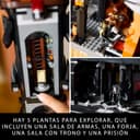 LEGO Icons Le Seigneur des Anneaux : Barad-dûr - Set de Construction de la forteresse - Idée de Cadeau pour Adultes - Minifigurines de Sauron, Frodon, Sam, Gollum, Gothmog et des Orcs 10333 - 4