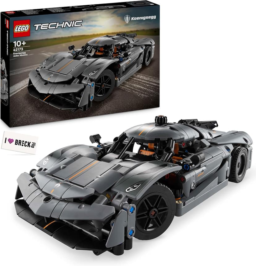 LEGO Koenigsegg Jesko Absolut: LEGO Technic auto in grigio con bonus di preordine; parte delle novità di Technic 2024 - 1
