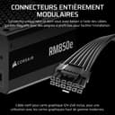 CORSAIR RM850e (2025) Fully Modular Low-Noise ATX Power Supply with 12V-2x6 Cable – ATX 3.1 & PCIe 5.1 Compliant, Cybenetics Gold Efficiency, 105°C-Rated Capacitors, Modern Standby Mode – Black - 4