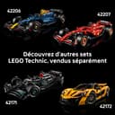 LEGO Technic McLaren MCL39 F1 Car Model Kit for Adults - Collectible Formula 1 Building Set w/ V6 Engine, Differential & DRS Activator - Gift Idea for Racing & Motorsport Fans - 42228 - 8