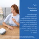 Beurer IH 18 Nébuliseur pour rhumes et maladies respiratoires telles que l'asthme et la BPCO, pour la nébulisation de médicaments, nébuliseur pour adultes et enfants, design en blanc, compact - 3