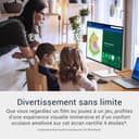 Dell 32 Plus Écran PC - S3225QS, 4K UHD (3840x2160), 120Hz, VA, 4ms, AMD FreeSync Premium, 95% DCI-P3, HDR10, Réglage en Hauteur, Haut-parleurs intégrés, DisplayPort, 2 HDMI, Garantie 3 Ans - 2