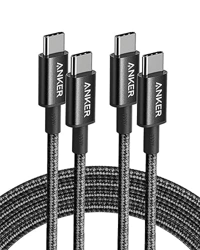 Anker Câble USB C vers USB C, 100W Câble de Charge usb c,…