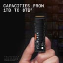 WD Black SN850X 2TB SSD M.2 2280 NVME PCI-E Gen4 Solid State Drive with Heatsink - 7