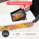 Fullstar Coupe Legumes Multifonctions et Mandoline - Trancheur ou Découpe Cube Oignons Carottes Concombres Frites Fruits - Rapeuse Legume et Fromage - Cuisine Accessoires (Compact 6-en-1 Blanc) - 6