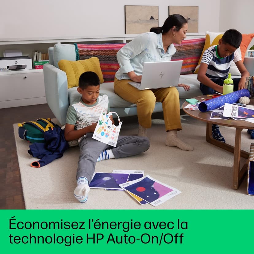 HP Smart Tank 7307, 941P5A, Imprimante Multifonction Couleur, à Jet d’Encre, Wi-FI, AAD 35 Feuilles, Impression Recto Verso Automatique, Numérisation et Copie, Grise - 9