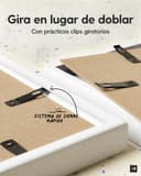 Heimlich double pack (2 pcs.) Picture Frames Wood - with Shatterproof Acryl Glass - DIN A3 (29,7x42cm), White - 4