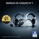 Razer BlackShark V3 Pro for PlayStation - Wireless Active Noise Cancellation Esports Headset ANC - TriForce 50 mm Drivers - HyperSpeed 2,4 GHz - THX Spatial Audio - PS5/PC | White - 2