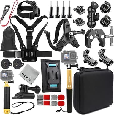 Gurmoir Kit d'accessoires pour Gopro Hero 13/12/11/10/9/8…