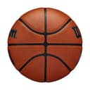 Wilson Ballon de Basket, NBA DRV PRO, Pour Terrains extérieurs, caoutchouc gommeux, Taille : 7, Marron - 3