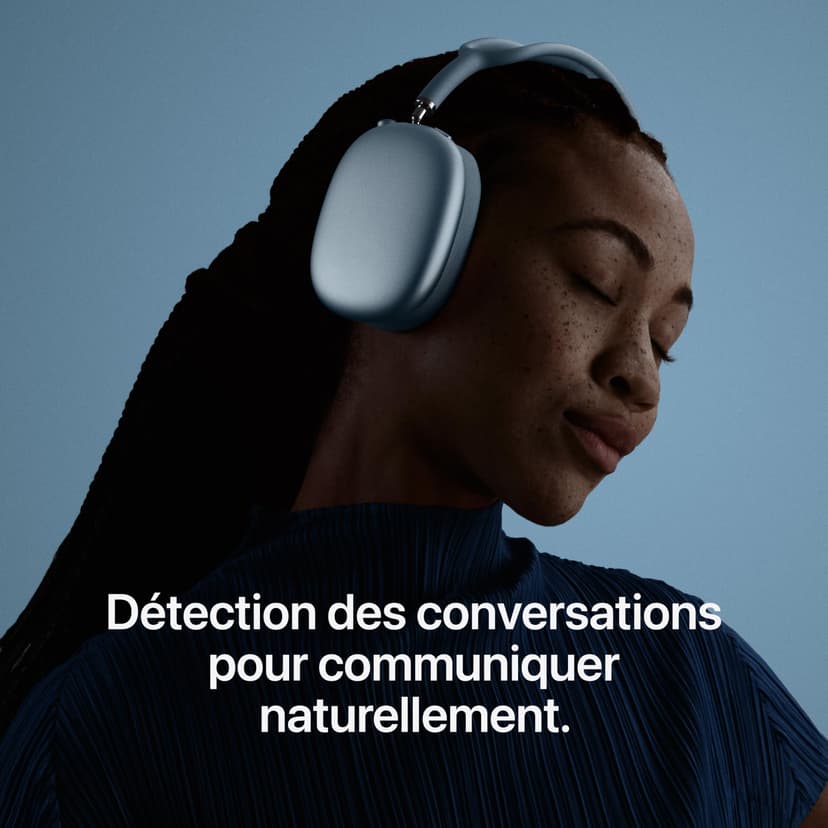 Apple AirPods Max 2, Casque Circum-auriculaire sans Fil, Réduction Active du Bruit, Audio adaptatif, Audio Spatial personnalisé, Traduction en Direct, Casque Bluetooth pour iPhone - Minuit ​​​​​​​ - 5