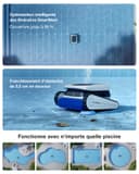 ECOVACS Ultramarine P1 Robot Piscine Nettoyage Fond et parois, Aspirateur Piscine 180 Min, 180 m², Aspiration UltraPure 300 L/Min, Application, Filtre Double Couche, Navigation SmartNavi - 6