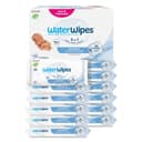 WaterWipes Sensitive+ Newborn & Baby Wipes, 720 Count (12 Packs), 3-In-1 Cleans, Cares, Protects, 99.9% Water, Unscented - 1