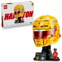 LEGO Editions Scuderia Ferrari HP Lewis Hamilton Helmet - F1 Merchandise - Display Model Kit w/Collectible Minifigure - Gift for 14+ Year Old Boys & Adult Motorsport Fans - 43022 - 1