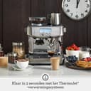 Sage Appliances SES878 the Barista Pro, Espresso Machine with Grinder, 3 Second Heating Time, Matt Black, Mit Mahlwerk - 2