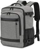 KLOSTAIN for Easyjet Cabin Bag 45x36x20 Travel Backpack Hand Luggage Carry-ons Bag Laptop Backpack Ruscksack for Airplanes Flight New Easyjet Underseat Cabin Bags Fit 14" Laptop Black - 1