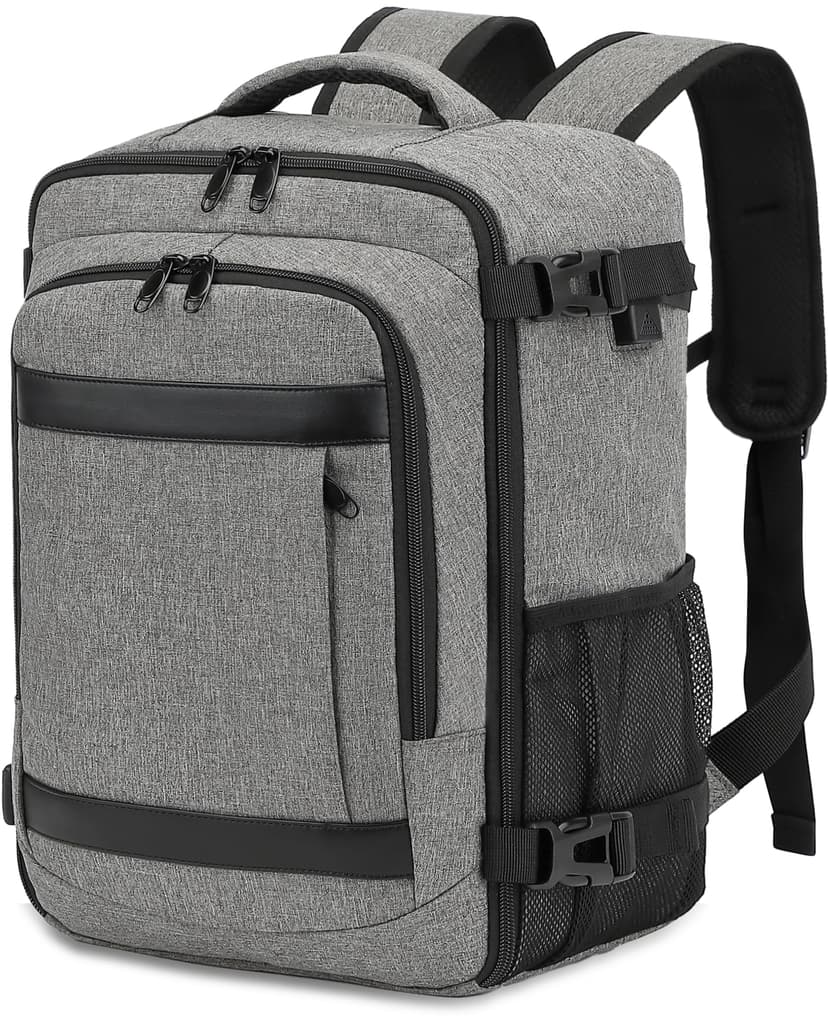 KLOSTAIN for Easyjet Cabin Bag 45x36x20 Travel Backpack Hand Luggage Carry-ons Bag Laptop Backpack Ruscksack for Airplanes Flight New Easyjet Underseat Cabin Bags Fit 14" Laptop Black - 1