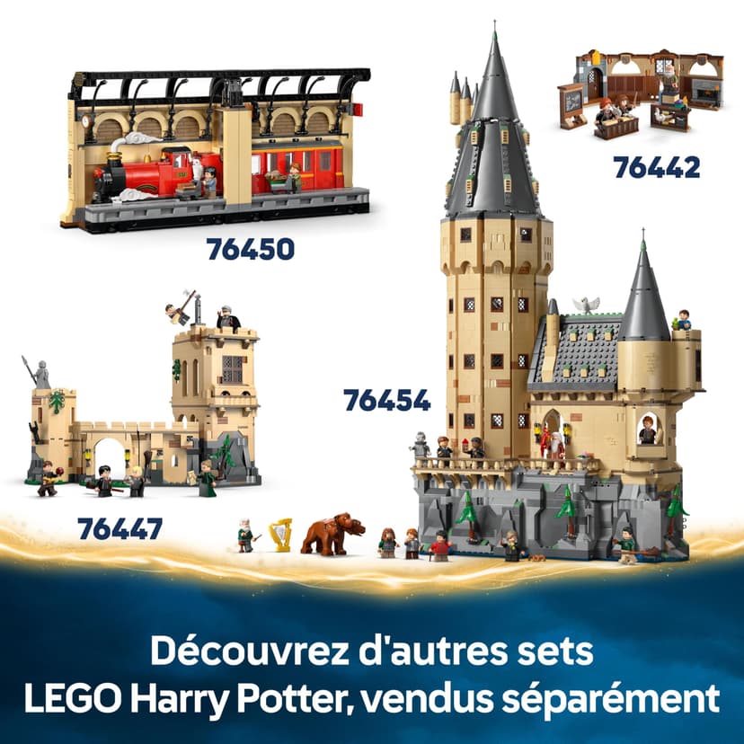 LEGO Harry Potter Le Château De Poudlard : Le Cours De Botanique - Jeu De Construction Modulaire - Minifigurines De Neville, Hermione & Prof. Chourave - 3 Mandragores - Cadeau Fille Dès 8 Ans 76445 - 8