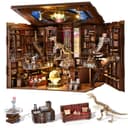 MiniCity Book Nook Kit - DIY Maison de poupée Miniature - Kit Booknook - Puzzle 3D en Bois - Serre-Livres - Décoration avec lumière LED - pour Adolescents et Adultes (Beyond Library Max) - 1