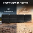 ALLPOWERS SE200 200W Portable Solar Panel for S2000 PRO R600 R1500 LITE R2500 V2 R4000 Power Station, Foldable Monocrystalline Solar Cell Solar Charger Solar Kit for RV Van Outdoor Off-Grid - 6