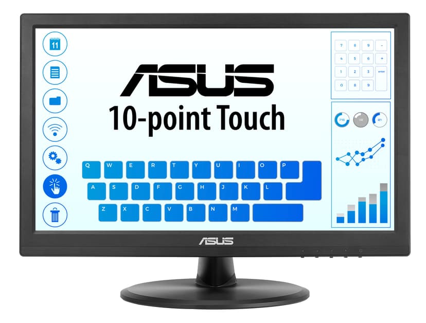 ASUS VT169HE - LED-Monitor - 40.6 cm (16") (15.6" sichtbar) - 1