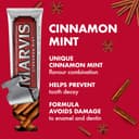 Marvis Cinnamon Mint Toothpaste, 85 ml, Sensational Flavoured Toothpaste Helps Remove Plaque & Promote Healthy Gums with Long-Lasting Freshness - 3