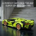 LEGO Technic Lamborghini Sián FKP 37 Race Car Model Building Kit for Adults, Idea for Men and Women, Advanced Collectible Set 42115 - 2