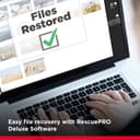 SANDISK Ultra Fit USB Type-A Flash Drive 128GB (USB 3.2 memory Stick up to 400MB/s read speeds, for Laptops and Gaming Consoles, Plug-and-Stay, RescuePRO Data Recovery Software) Black - 4