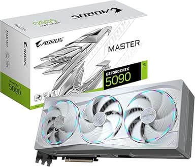 Gigabyte AORUS GeForce RTX 5090 Master Ice 32G Graphics C…