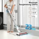 Cordless Vacuum Cleaner 3-in-1 Cordless Vacuum Cleaner Wireless Wireless with Light Without Cable with Pet Hair Screen Carpets Hard Floors - 2