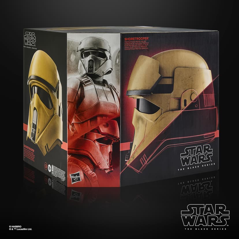 Star Wars The Black Series Shoretrooper Premium Electronic Role-play Helmet for Adults - 2